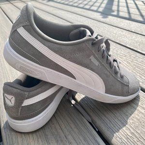 PUMA Gray Suede Women's Sneakers Size 8